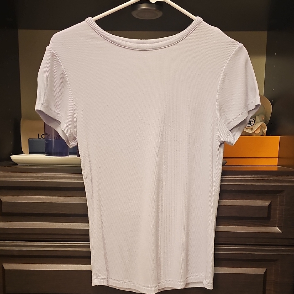 Nuuds Light Lilac Short Sleeve Tee